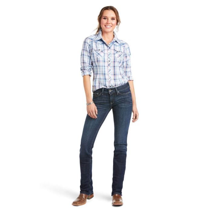 Ariat R.E.A.L. Perfect Rise Skyla Straight Jean Rascal | 1zEOWvqv