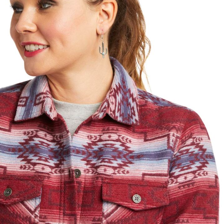 Ariat R.E.A.L. Shacket Shirt Jacket Stripes | nMaTWTmQ