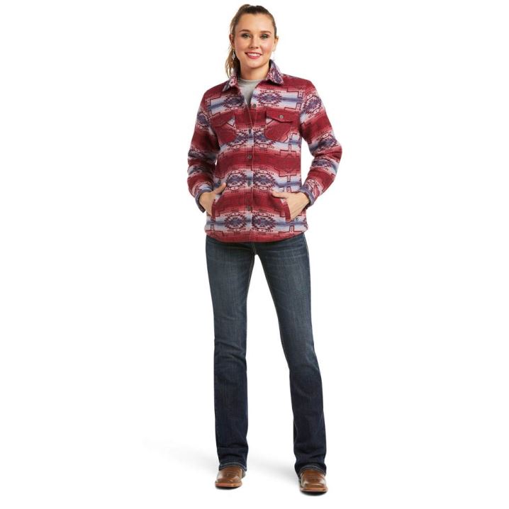 Ariat R.E.A.L. Shacket Shirt Jacket Stripes | nMaTWTmQ