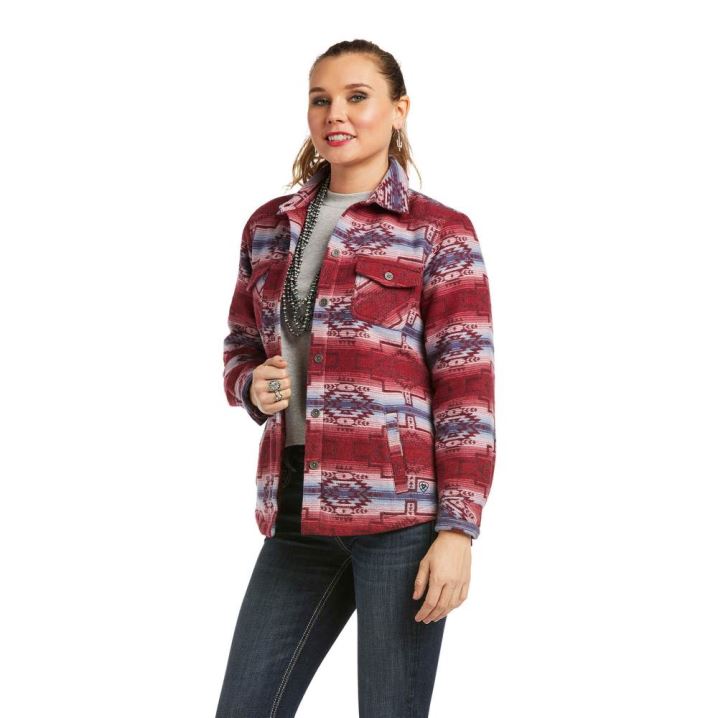 Ariat R.E.A.L. Shacket Shirt Jacket Stripes | nMaTWTmQ