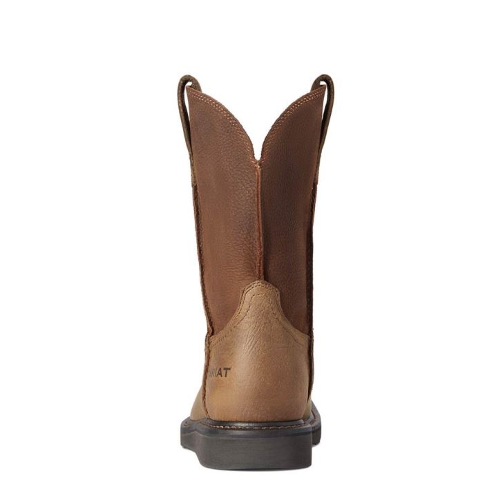 Ariat Rambler Wedge Steel Kappe Arbeits Boot Earth | lRPv9iws