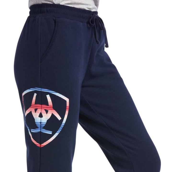 Ariat Real Ariat Jogger Sweatpants Navy | yXeUUUhM