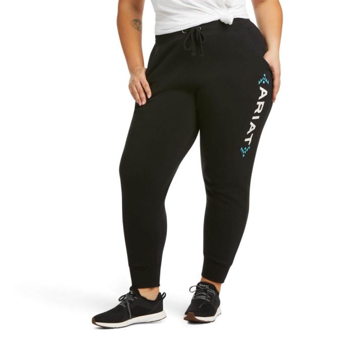 Ariat Real Ariat Jogger Sweatpants Schwarz | pROOEPGp