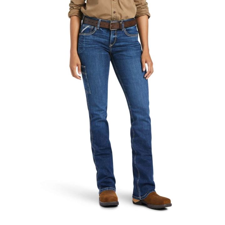 Ariat Rebar Arbeits Flex Perfect Rise Riveter Boot Cut Jean Pilar | xfE4RSIt