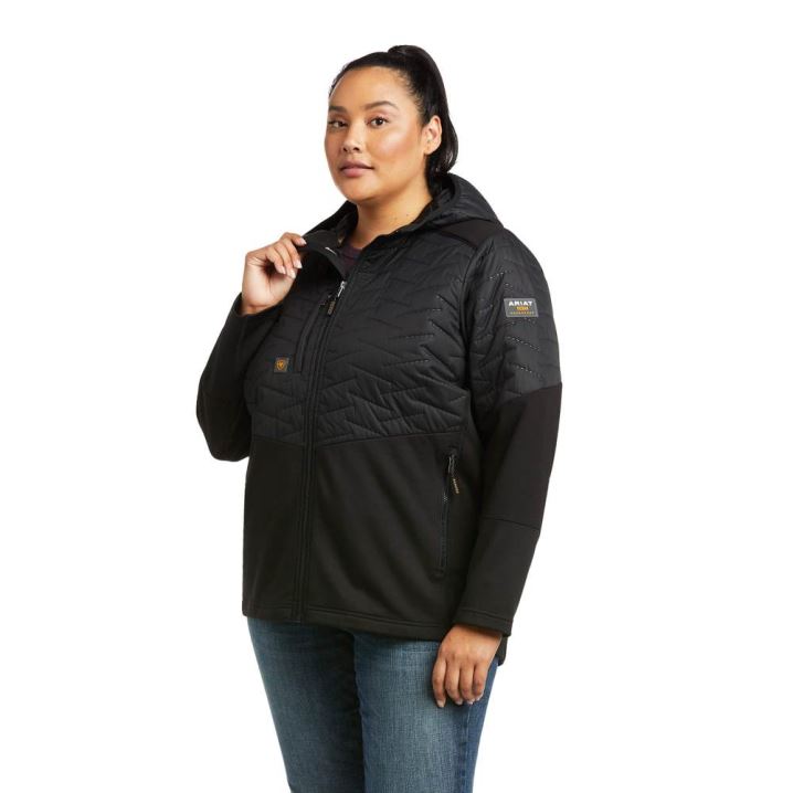 Ariat Rebar Cloud 9 Insulated Jacket Schwarz | cEEfnMp6