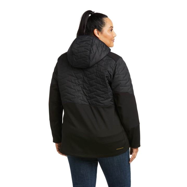 Ariat Rebar Cloud 9 Insulated Jacket Schwarz | cEEfnMp6