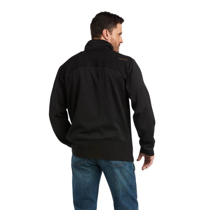 Ariat Rebar Dri-Tech DuraStretch Fleece Hybrid Jacket Schwarz | 0k7utggA