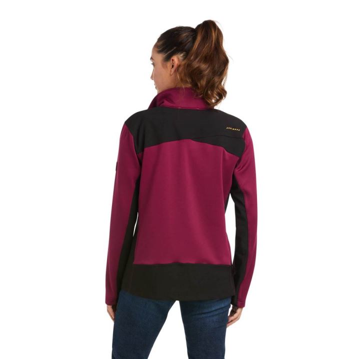 Ariat Rebar Dri-Tech DuraStretch Fleece Hybrid Jacket Lila | yKVjjzws