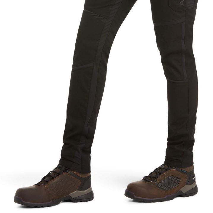 Ariat Rebar DuraStretch Ripstop Cargo Straight Leg Pant Schwarz | TfXkP7Uo