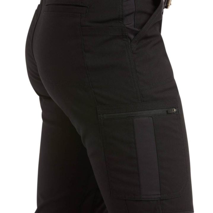 Ariat Rebar DuraStretch Ripstop Cargo Straight Leg Pant Schwarz | TfXkP7Uo