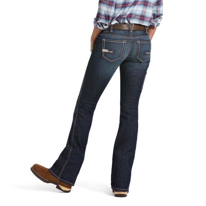 Ariat Rebar DuraStretch Riveter Boot Cut Jean Hallow | VC9v0zsP