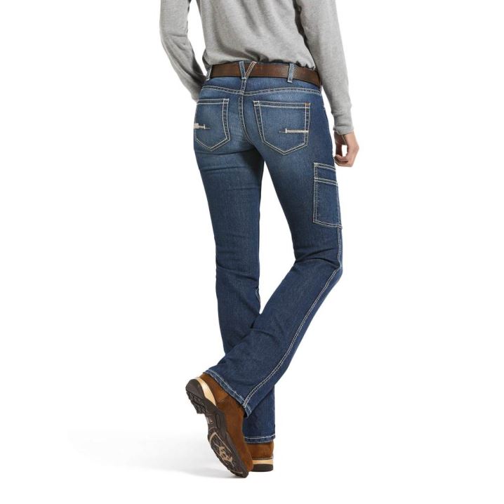 Ariat Rebar DuraStretch Riveter Straight Leg Jean Nightride | fXJRMHNk