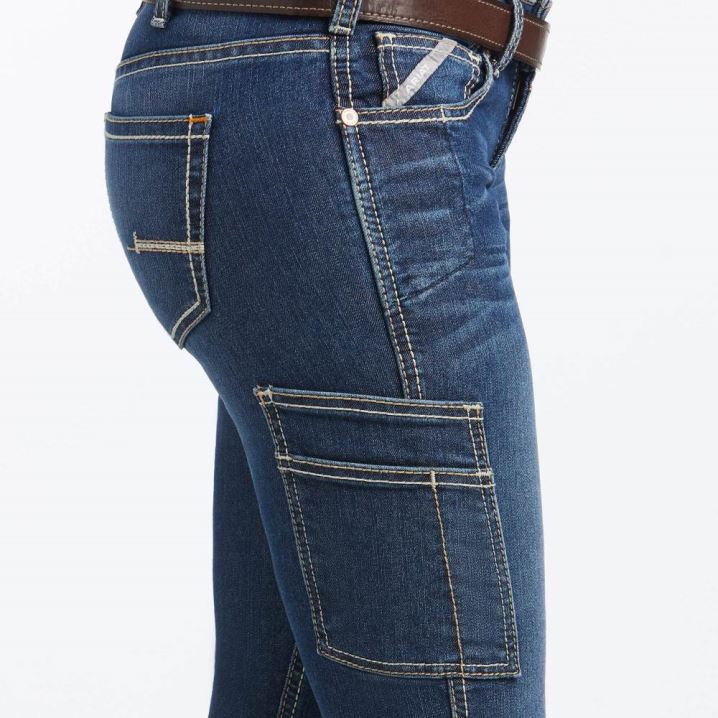 Ariat Rebar DuraStretch Riveter Straight Leg Jean Nightride | fXJRMHNk