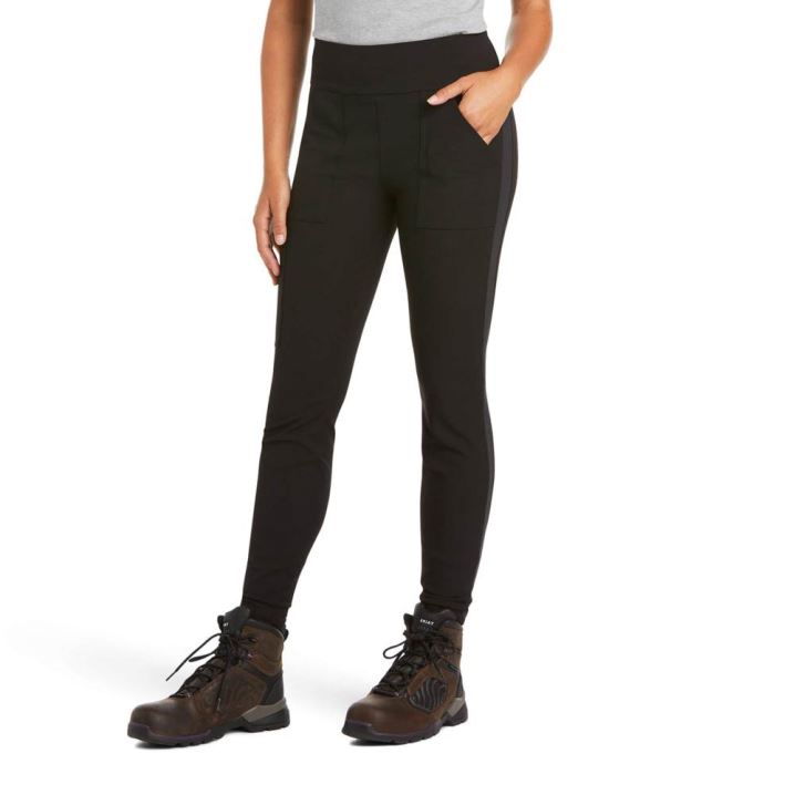 Ariat Rebar DuraStretch Utility Legging Schwarz | B6W3rpo8