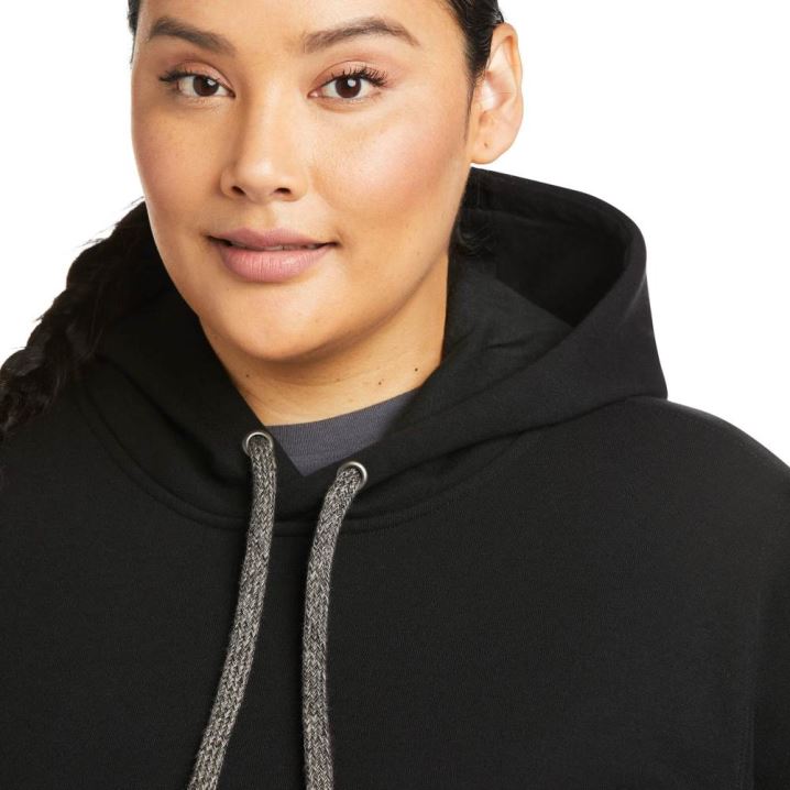 Ariat Rebar Graphic Hoodie Schwarz Lila | hckpnTQJ