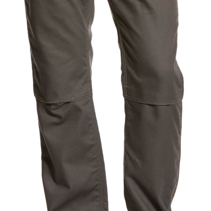 Ariat Rebar M4 Relaxed DuraStretch Canvas 5 Pocket Boot Cut Pant Grau | AuoaPQYq