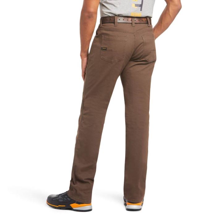 Ariat Rebar M4 Relaxed DuraStretch Made Tough Stackable Straight Leg Pant Wren | qnreF1po