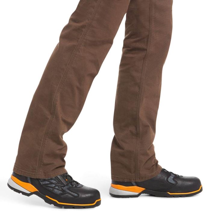 Ariat Rebar M4 Relaxed DuraStretch Made Tough Stackable Straight Leg Pant Wren | qnreF1po