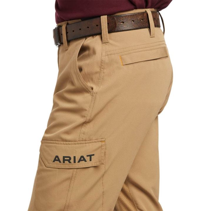 Ariat Rebar M5 Straight Arbeits Flow Ultralight Straight Leg Pant Khaki | krBA79E1