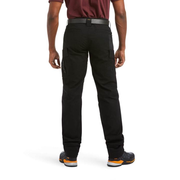 Ariat Rebar M5 Straight DuraStretch Ripstop Cargo Straight Pant Schwarz | UNI6qa9C