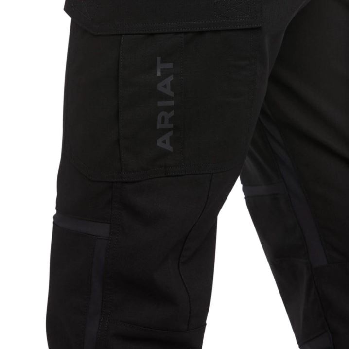 Ariat Rebar M5 Straight DuraStretch Ripstop Cargo Straight Pant Schwarz | UNI6qa9C