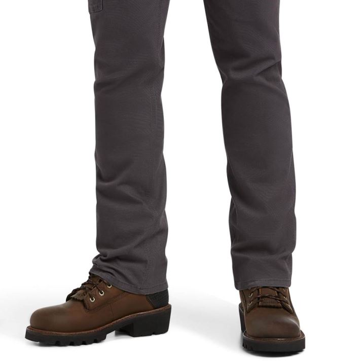 Ariat Rebar M7 Slim DuraStretch Made Tough Straight Pant Grau | abw5uGCz