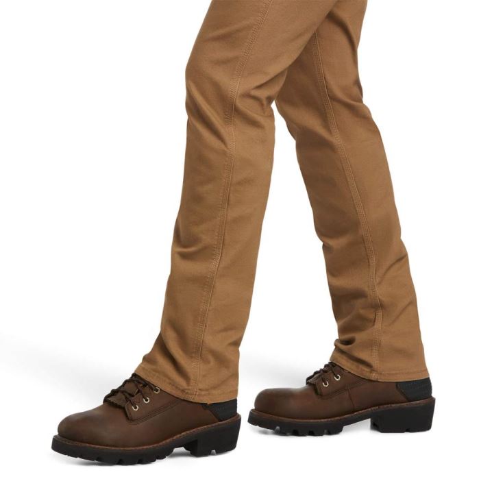 Ariat Rebar M7 Slim DuraStretch Made Tough Straight Pant Khaki | vis3LOE7