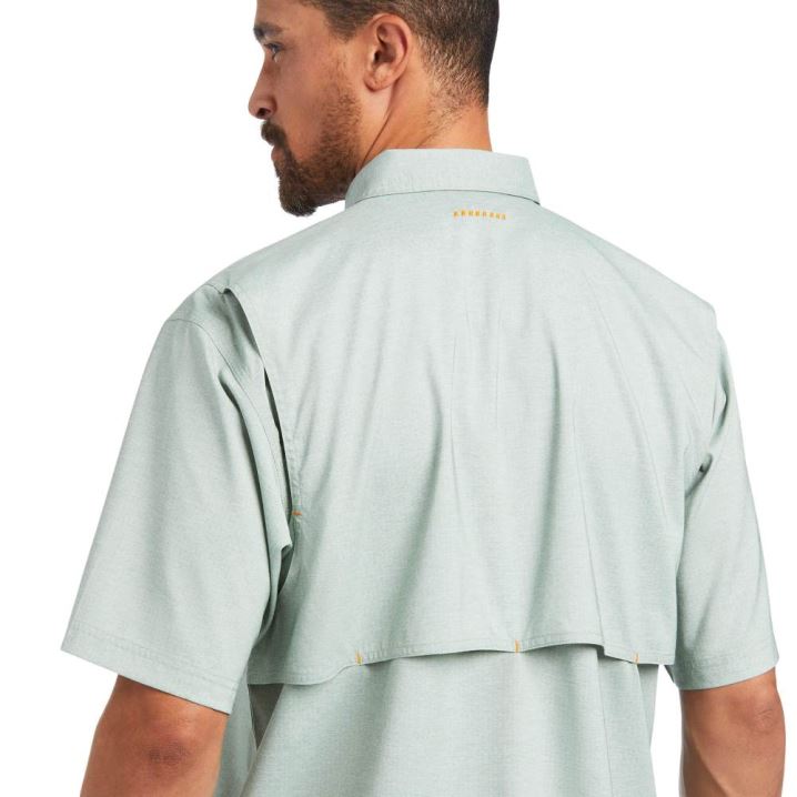 Ariat Rebar Made Tough VentTEK DuraStretch Arbeits Shirt Grün | yHy6BUAA