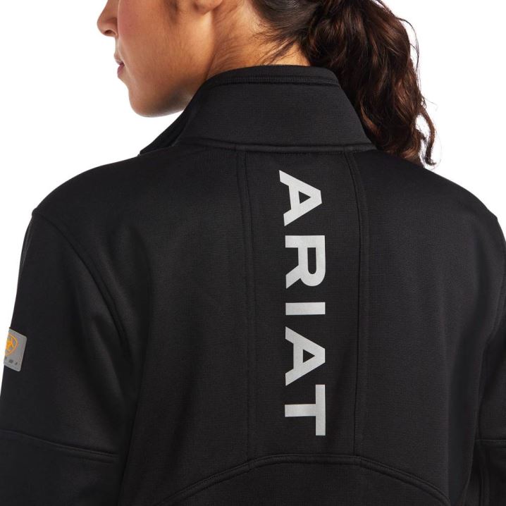 Ariat Rebar Polartec Elite Full Zip Sweatshirt Schwarz | cxHUSzxT