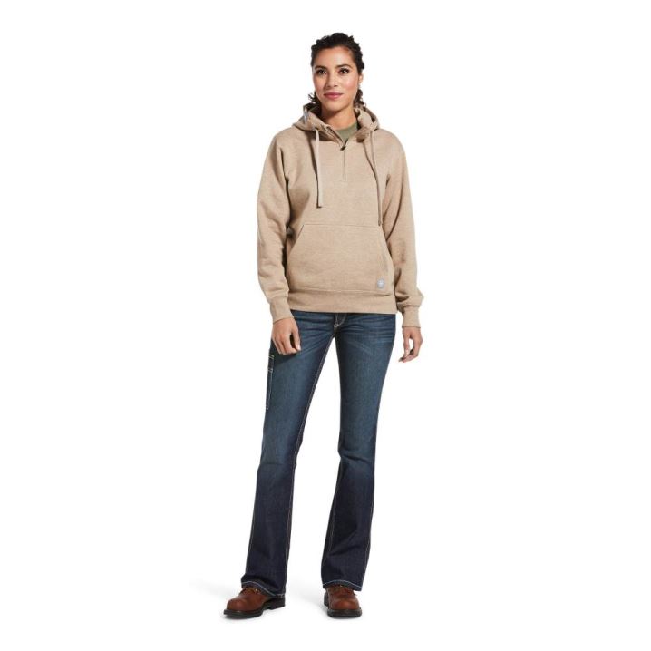 Ariat Rebar Skill Set 1/2 Zip Hoodie Dunkel | N3drvGBM