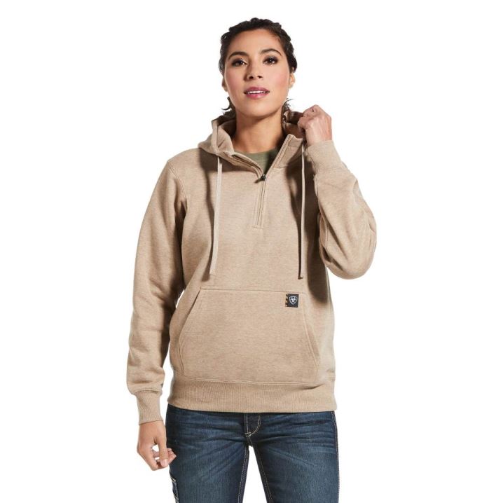 Ariat Rebar Skill Set 1/2 Zip Hoodie Dunkel | N3drvGBM