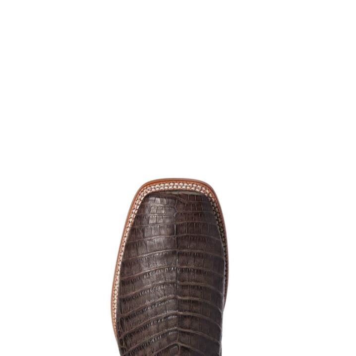 Ariat Relentless Denton Western Boot Schokolade | XNsYJWCx