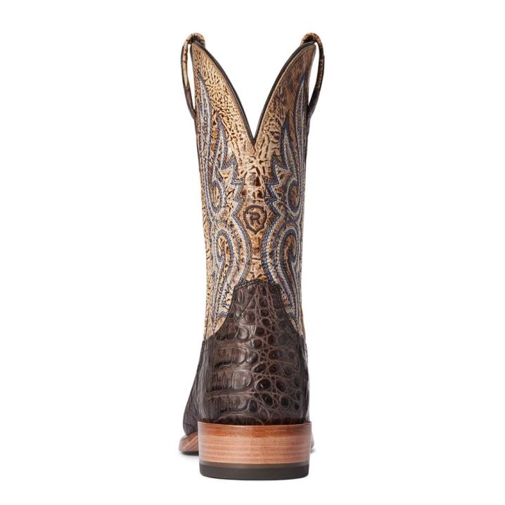 Ariat Relentless Denton Western Boot Schokolade | XNsYJWCx