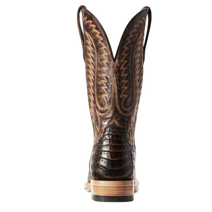 Ariat Relentless Pro Western Boot Toffee Caiman Belly | 4lYocoiM