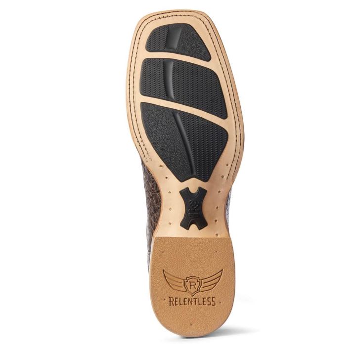 Ariat Relentless Winner's Circle Western Boot Schokolade | RpxzCrlM