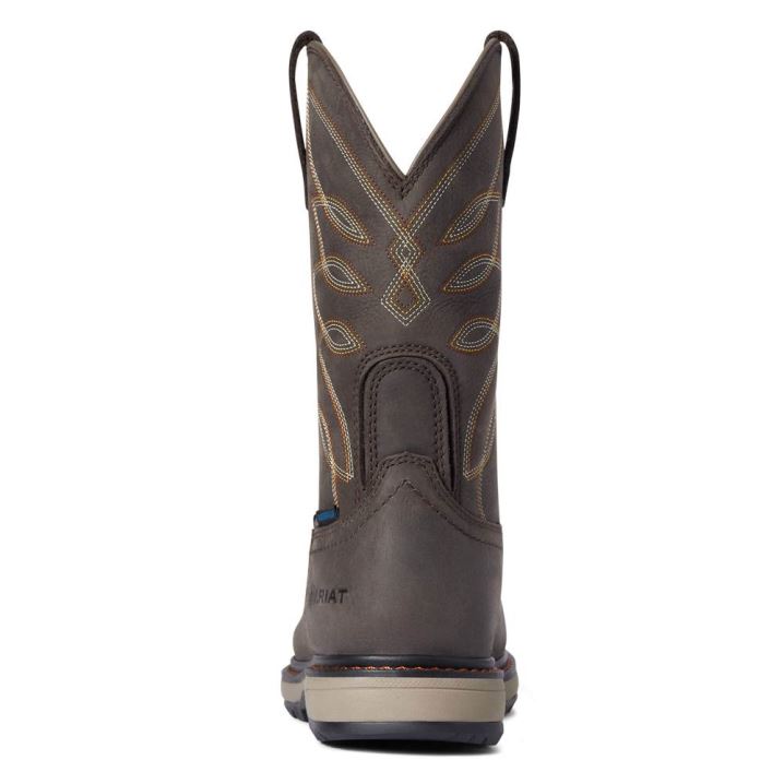 Ariat Riveter CSA Glacier Grip Wasserdichte 400g Composite Kappe Arbeits Boot Dunkel | Fmgcw58Z