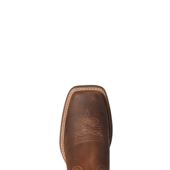 Ariat Round Up Orgullo Mexicano Western Boot Braun | sQxnwAX5