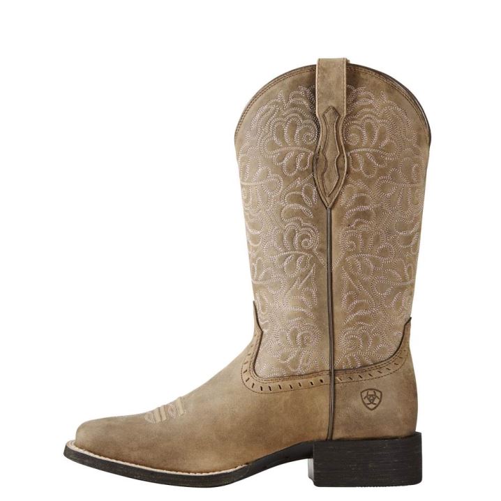 Ariat Round Up Remuda Western Boot Braun | ffYsdlji