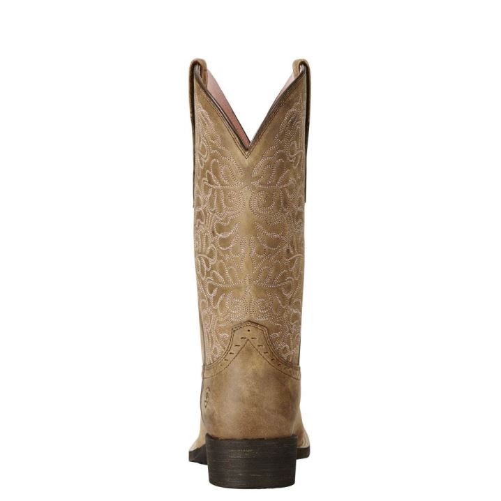 Ariat Round Up Remuda Western Boot Braun | ffYsdlji