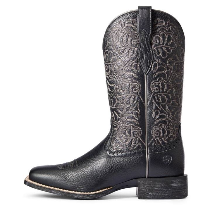 Ariat Round Up Remuda Western Boot Schwarz Braun | 11ijYMyC