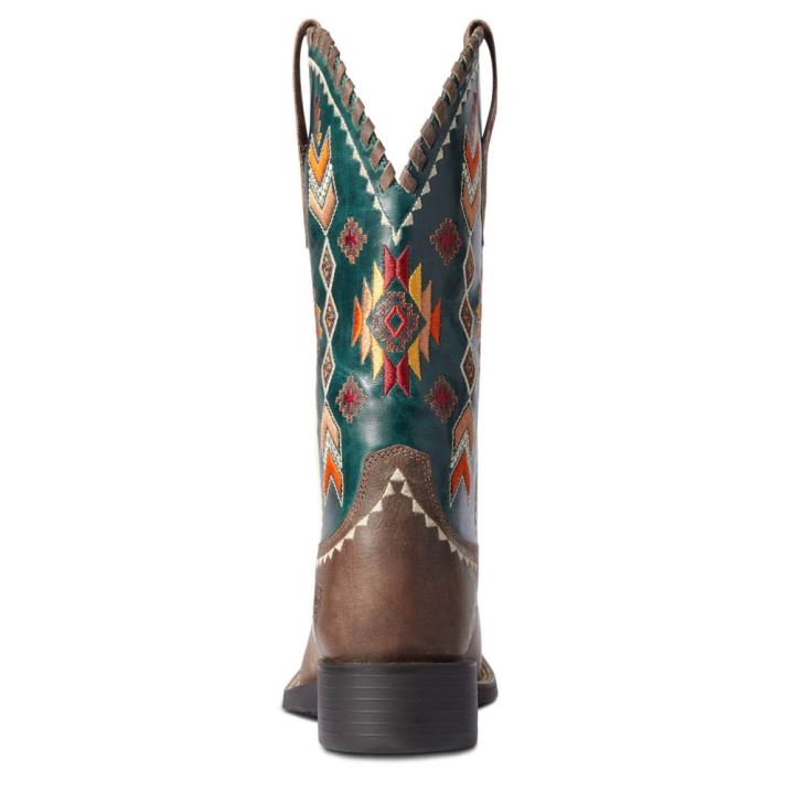 Ariat Round Up Skyler Western Boot Hellbraun | cIaemsph