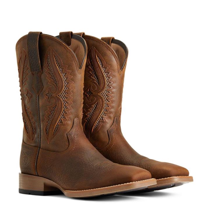 Ariat Rowder VentTek 360° Western Boot Earth | zsH2KvOW