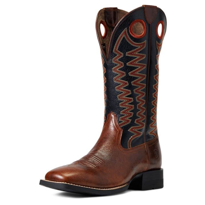 Ariat Sidepass Western Boot Braun | RQ9EJmQ1