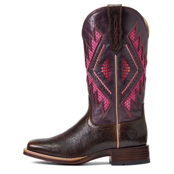 Ariat Sienna VentTek 360° Western Boot Schokolade | T7ppqt02