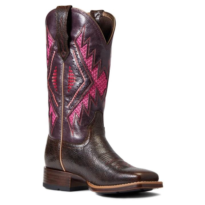 Ariat Sienna VentTek 360° Western Boot Schokolade | T7ppqt02