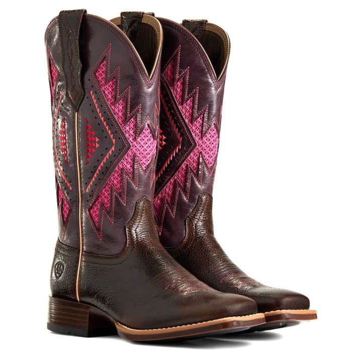 Ariat Sienna VentTek 360° Western Boot Schokolade | T7ppqt02