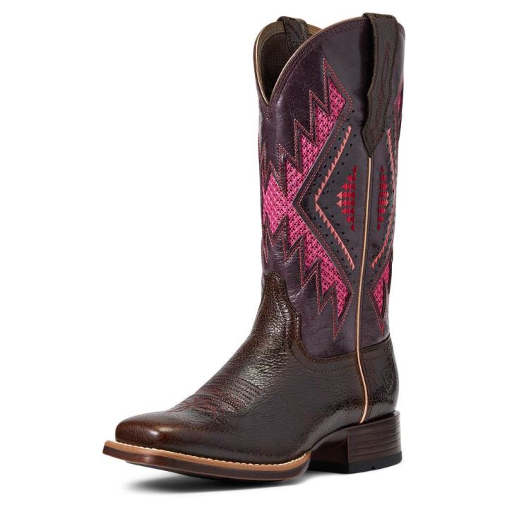 Ariat Sienna VentTek 360° Western Boot Schokolade | T7ppqt02