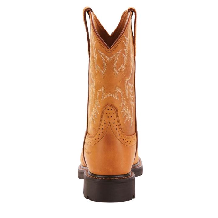 Ariat Sierra Saddle Steel Kappe Arbeits Boot Aged Bark | 8iw38Tou