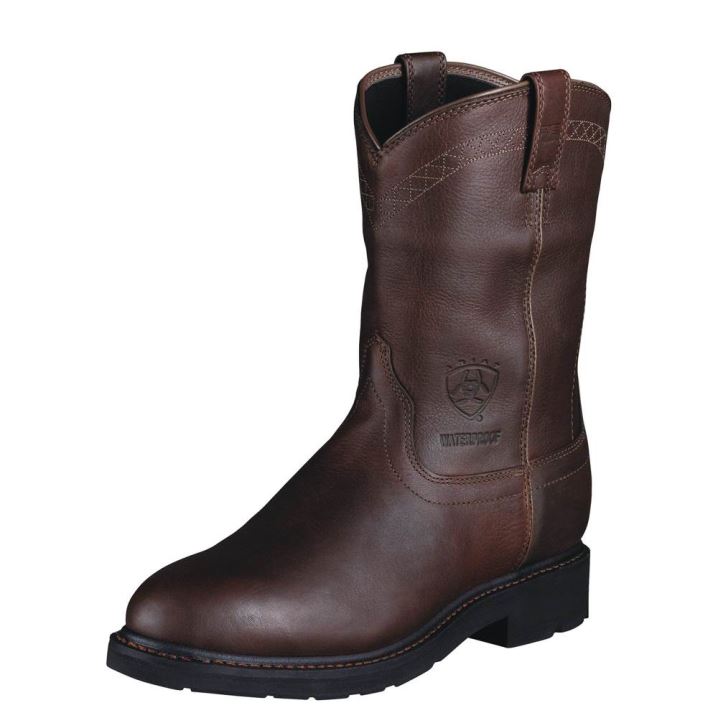 Ariat Sierra Wasserdichte Arbeits Boot Orange | nbqZnBo0