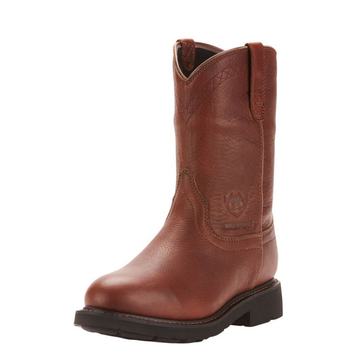 Ariat Sierra Wasserdichte Arbeits Boot Orange | nbqZnBo0